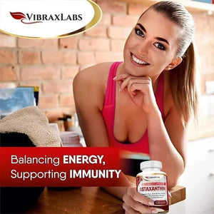 VIBRAXLABS - Vibraxlabs Astaxanthin 10Mg. 120 Capsulas Blandas - The Red Vitamin MX - Suplementos Alimenticios - {{ shop.shopifyCountryName }}