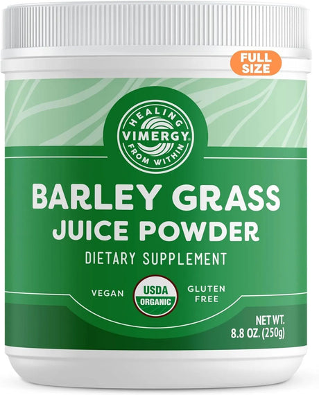 VIMERGY - Vimergy Barley Grass Juice Powder 250Gr. - The Red Vitamin MX - Suplementos Alimenticios - {{ shop.shopifyCountryName }}