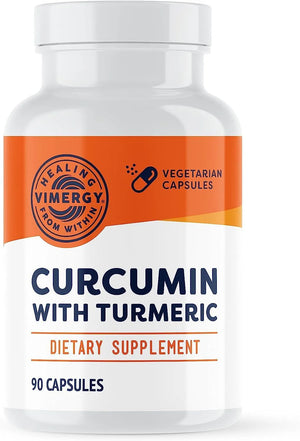 VIMERGY - Vimergy Curcumin with Turmeric 90 Capsulas - The Red Vitamin MX - Suplementos Alimenticios - {{ shop.shopifyCountryName }}