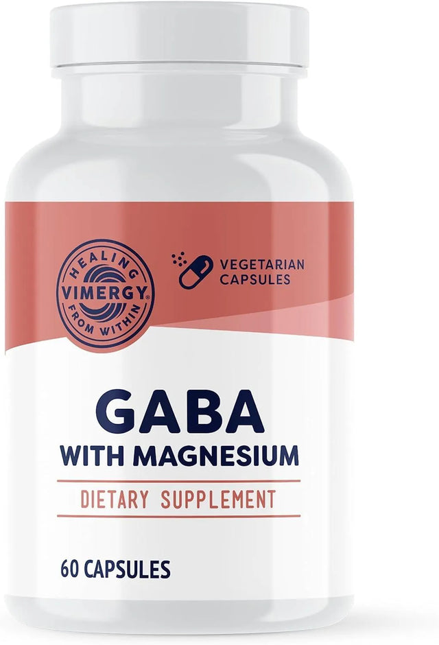 VIMERGY - Vimergy GABA with Magnesium 60 Capsulas - The Red Vitamin MX - Suplementos Alimenticios - {{ shop.shopifyCountryName }}