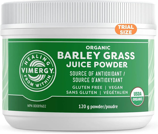 VIMERGY - Vimergy USDA Organic Barley Grass Juice Powder 120Gr. - The Red Vitamin MX - Suplementos Alimenticios - {{ shop.shopifyCountryName }}