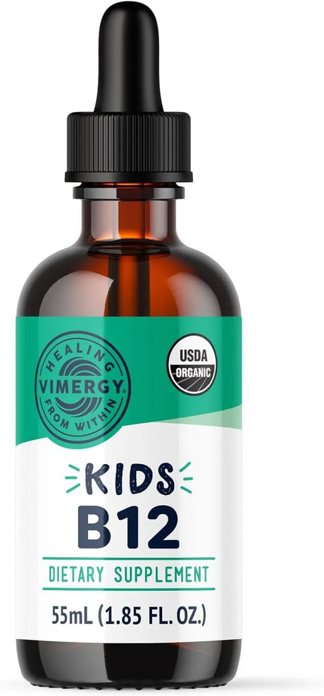 VIMERGY - Vimergy USDA Organic Kids B12 55Ml. - The Red Vitamin MX - Suplementos Alimenticios - {{ shop.shopifyCountryName }}