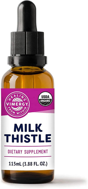 VIMERGY - Vimergy USDA Organic Milk Thistle Extract Drops 115Ml. - The Red Vitamin MX - Suplementos Alimenticios - {{ shop.shopifyCountryName }}