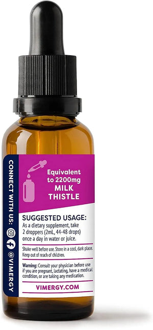 VIMERGY - Vimergy USDA Organic Milk Thistle Extract Drops 115Ml. - The Red Vitamin MX - Suplementos Alimenticios - {{ shop.shopifyCountryName }}