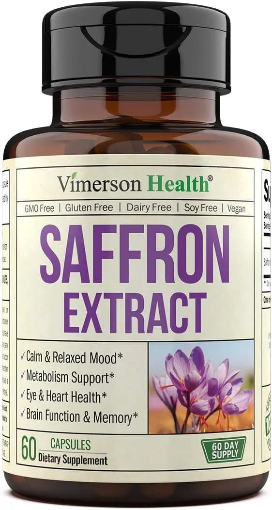 VIMERSON HEALTH - Vimerson Health Saffron 60 Capsulas - The Red Vitamin MX - Suplementos Alimenticios - {{ shop.shopifyCountryName }}