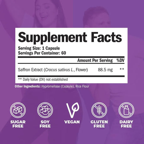 VIMERSON HEALTH - Vimerson Health Saffron 60 Capsulas - The Red Vitamin MX - Suplementos Alimenticios - {{ shop.shopifyCountryName }}