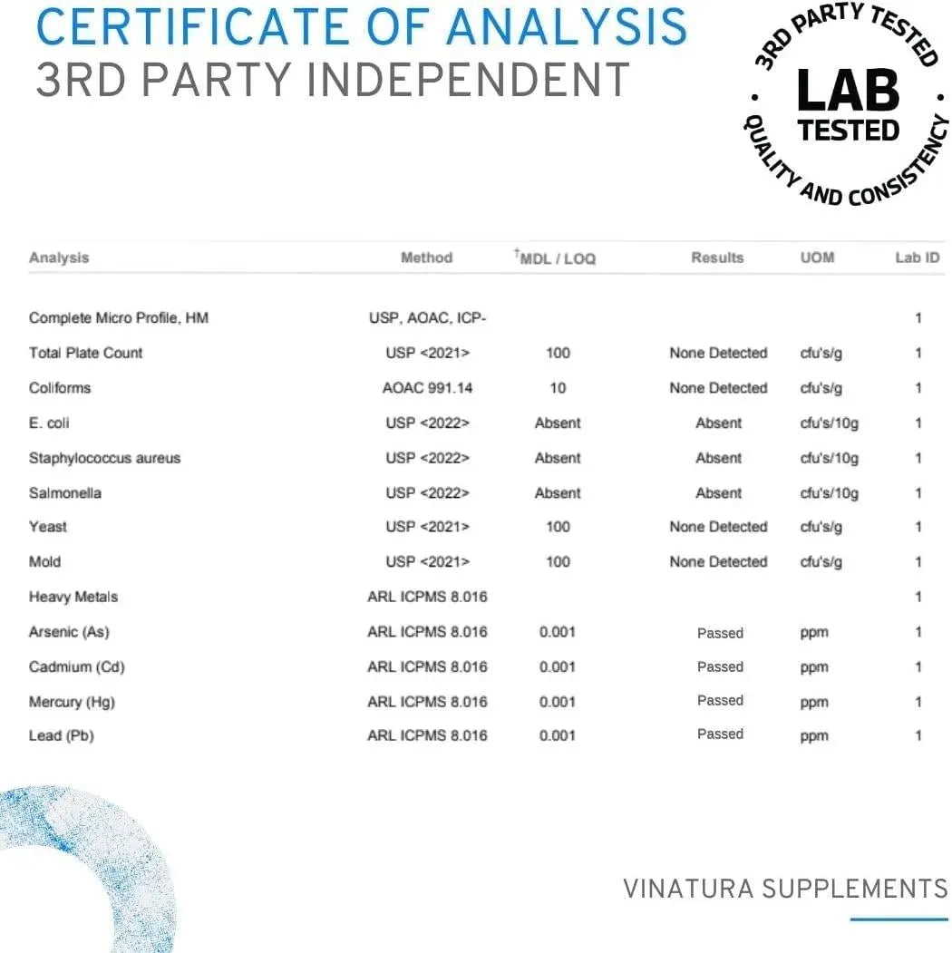 VINATURA - Vinatura Turkesterone Ecdysterone 98% 1200Mg. 60 Capsulas - The Red Vitamin MX - Suplementos Alimenticios - {{ shop.shopifyCountryName }}