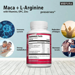 VISPURA - VISPURA Maca Root Capsules 5000Mg. 120 Capsulas - The Red Vitamin MX - Suplementos Alimenticios - {{ shop.shopifyCountryName }}