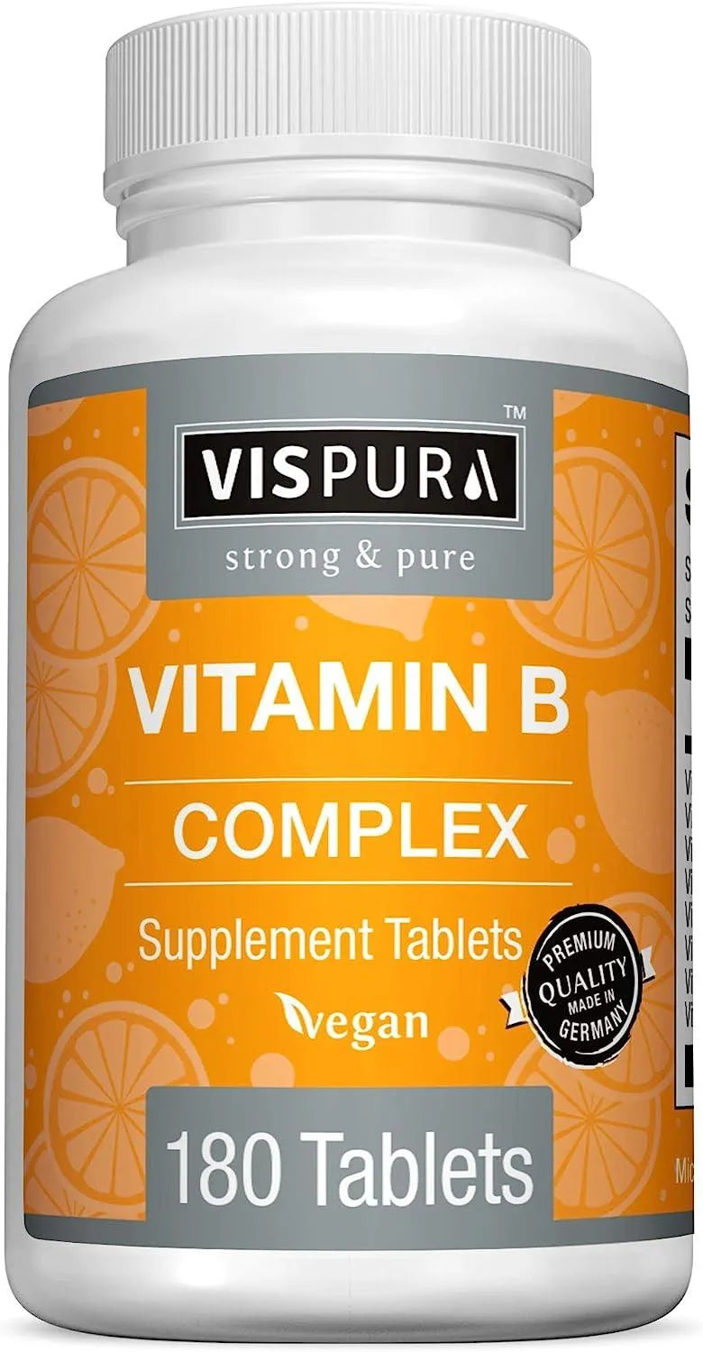 VISPURA - Vispura Vitamin B-Complex 180 Tabletas - The Red Vitamin MX - Suplementos Alimenticios - {{ shop.shopifyCountryName }}