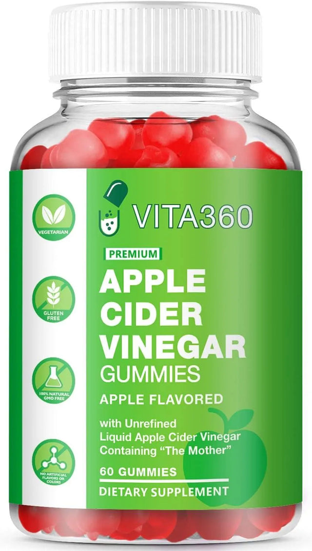 VITA360 - VITA360 Apple Cider Vinegar 60 Gomitas - The Red Vitamin MX - Suplementos Alimenticios - {{ shop.shopifyCountryName }}