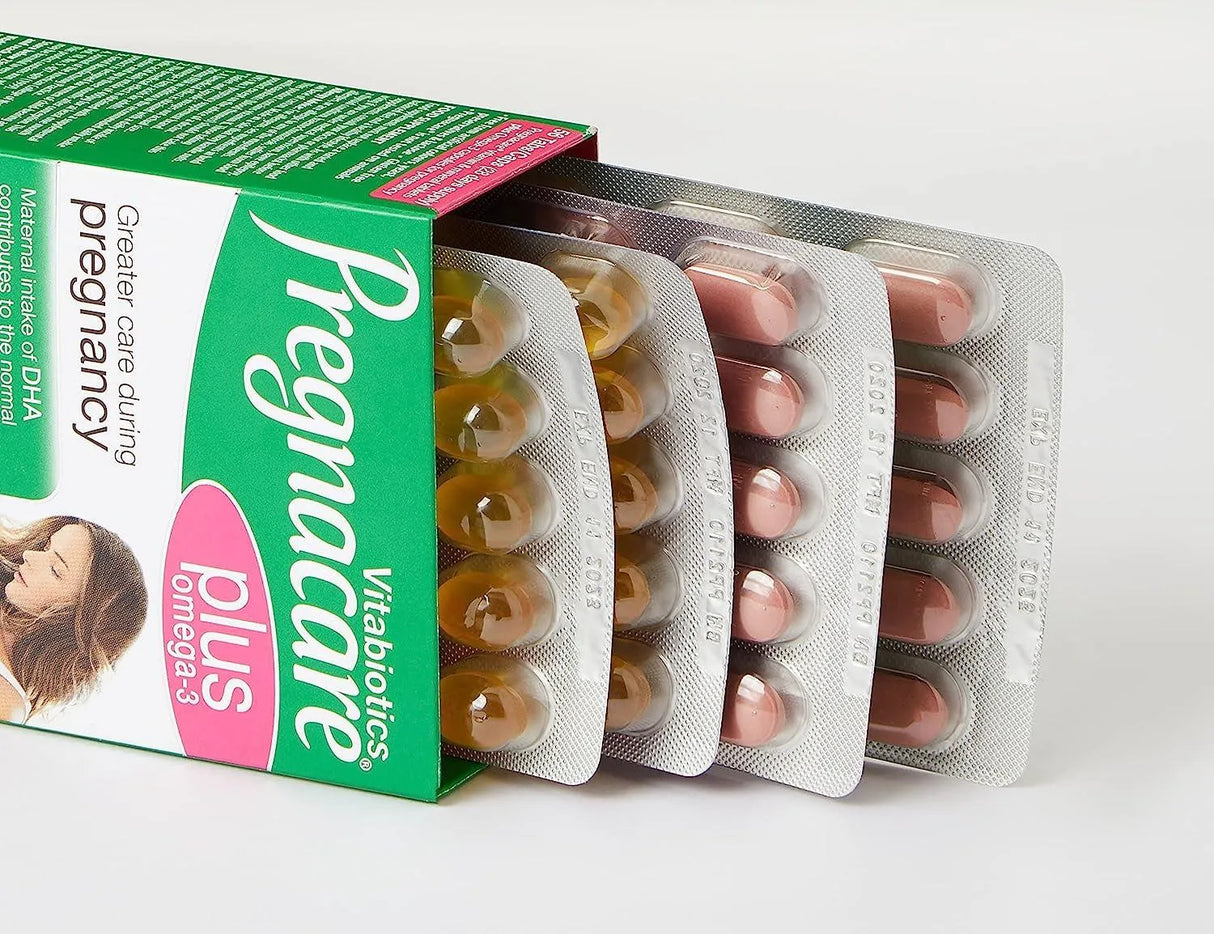 VITABIOTICS - Vitabiotics Pregnacare Plus Omega-3 56 Tabletas - The Red Vitamin MX - Suplementos Alimenticios - {{ shop.shopifyCountryName }}