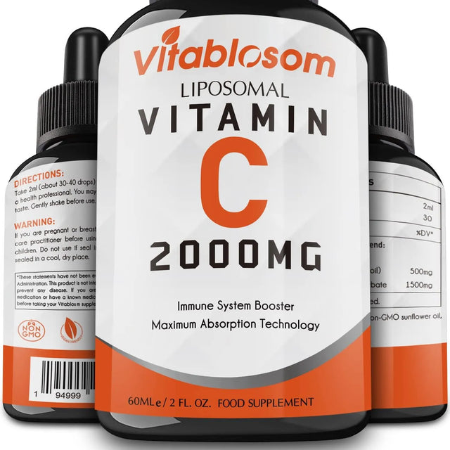 VITABLOSOM - Vitablosom Liposomal Vitamin C 2000Mg. 60Ml. - The Red Vitamin MX - Suplementos Alimenticios - {{ shop.shopifyCountryName }}