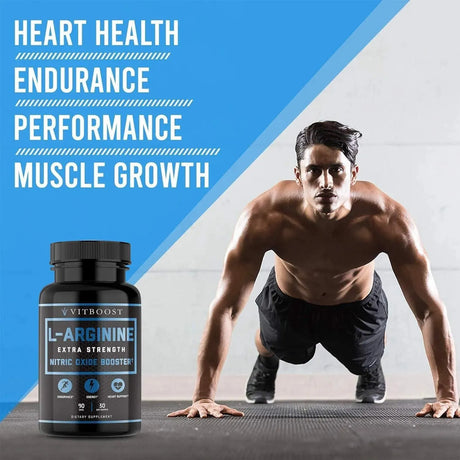 VITABOOST - VITBOOST Extra Strength L Arginine 1500Mg. 90 Capsulas - The Red Vitamin MX - Suplementos Alimenticios - {{ shop.shopifyCountryName }}