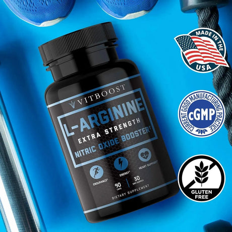 VITABOOST - VITBOOST Extra Strength L Arginine 1500Mg. 90 Capsulas - The Red Vitamin MX - Suplementos Alimenticios - {{ shop.shopifyCountryName }}