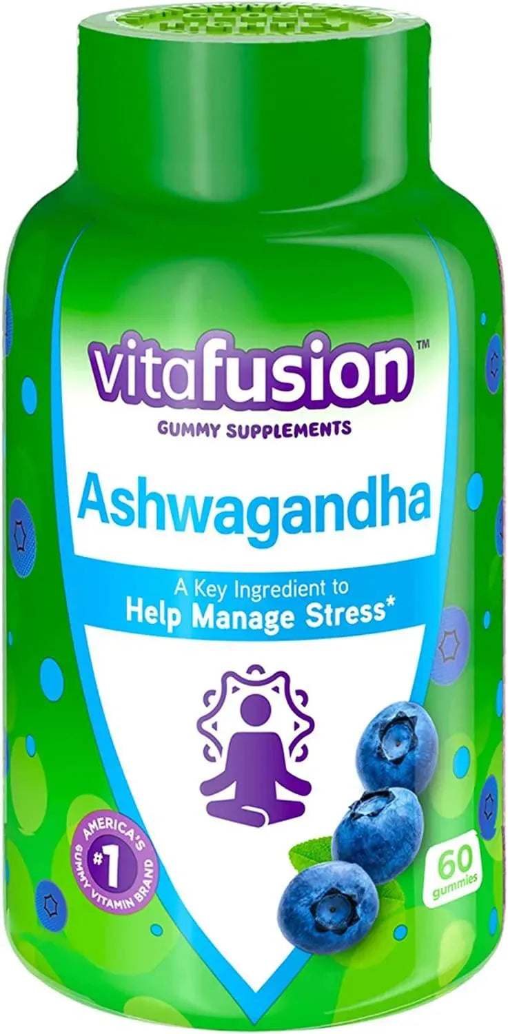 VITAFUSION - Vitafusion Ashwagandha Gummies 60 Gomitas - The Red Vitamin MX - Suplementos Alimenticios - {{ shop.shopifyCountryName }}