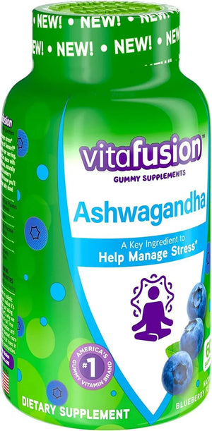 VITAFUSION - Vitafusion Ashwagandha Gummies 60 Gomitas - The Red Vitamin MX - Suplementos Alimenticios - {{ shop.shopifyCountryName }}