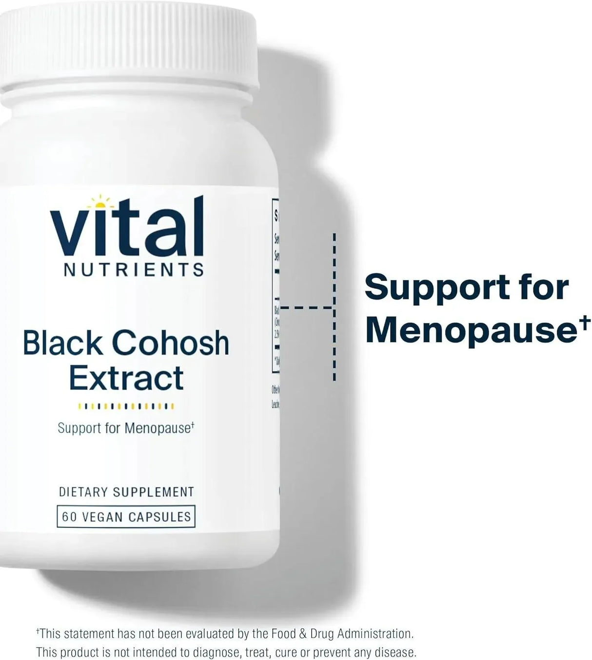 VITAL NUTRIENTS - Vital Nutrients Black Cohosh Extract 250Mg. 60 Capsulas - The Red Vitamin MX - Suplementos Alimenticios - {{ shop.shopifyCountryName }}