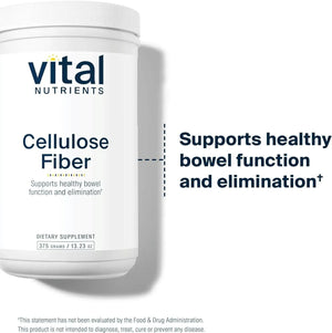 VITAL NUTRIENTS - Vital Nutrients Cellulose Fiber 375Gr. - The Red Vitamin MX - Suplementos Alimenticios - {{ shop.shopifyCountryName }}