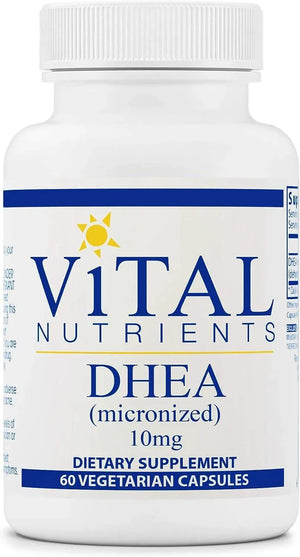 VITAL NUTRIENTS - Vital Nutrients DHEA 10Mg. 60 Capsulas - The Red Vitamin MX - Suplementos Alimenticios - {{ shop.shopifyCountryName }}