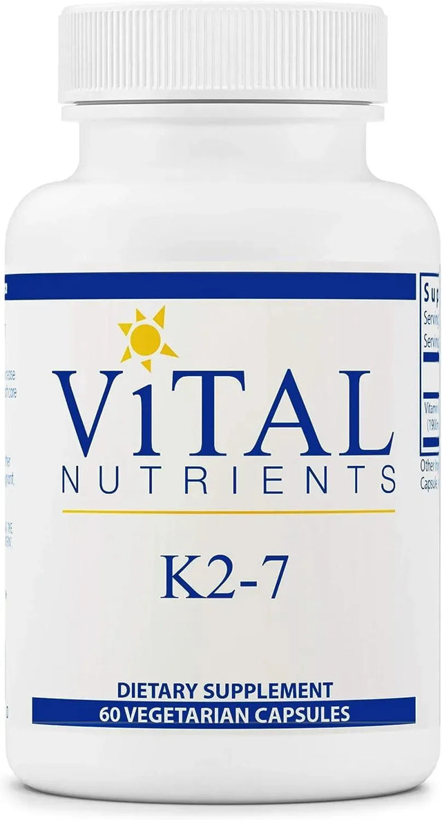 VITAL NUTRIENTS - Vital Nutrients - K2-7 60 Capsulas - The Red Vitamin MX - Suplementos Alimenticios - {{ shop.shopifyCountryName }}