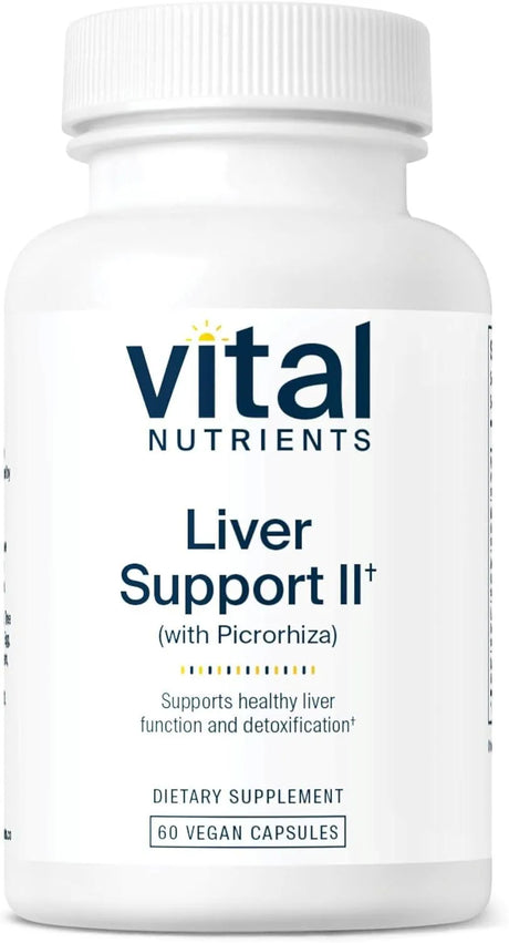 VITAL NUTRIENTS - Vital Nutrients Liver Support II 60 Capsulas - The Red Vitamin MX - Suplementos Alimenticios - {{ shop.shopifyCountryName }}