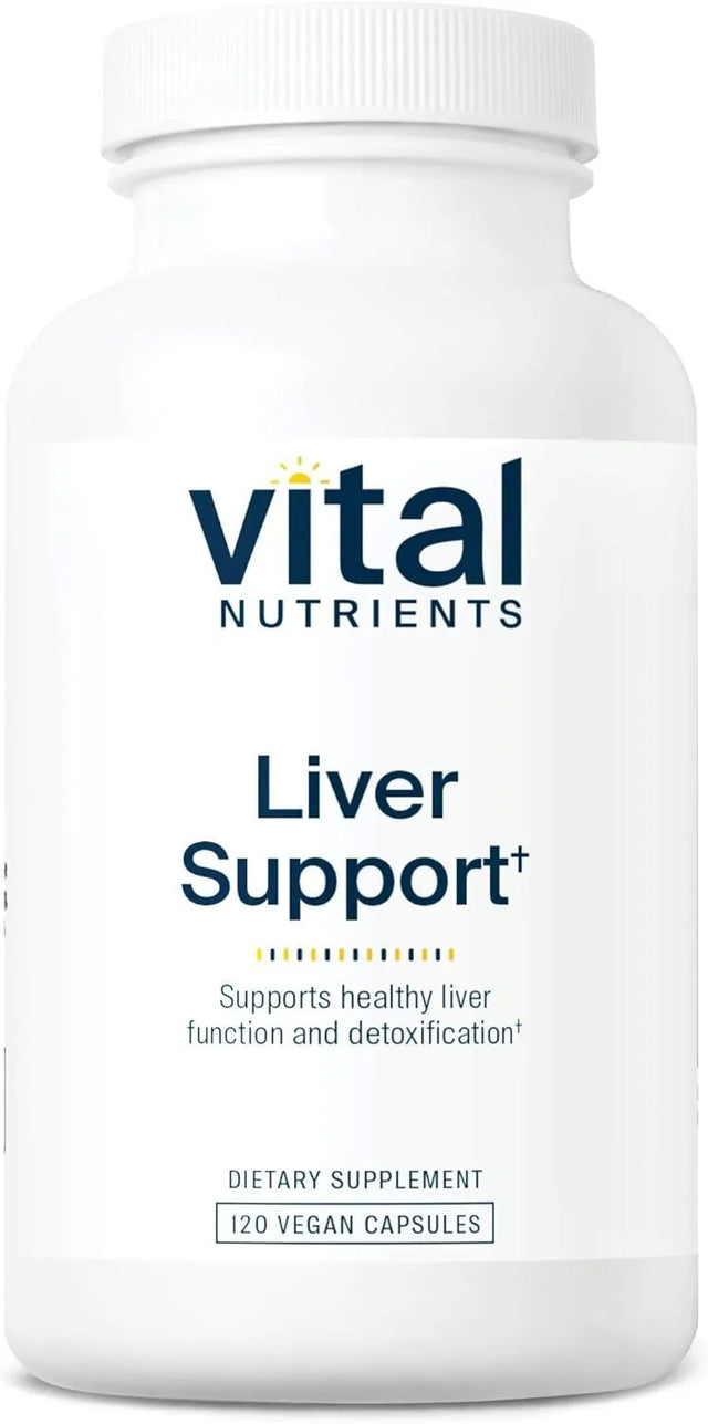 VITAL NUTRIENTS - Vital Nutrients Liver Support Milk Thistle and Curcumin 120 Capsulas - The Red Vitamin MX - Suplementos Alimenticios - {{ shop.shopifyCountryName }}