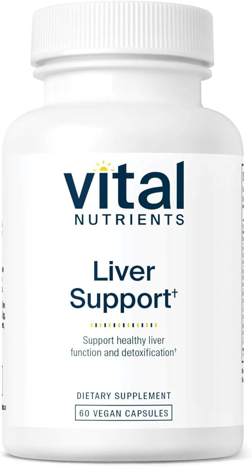 VITAL NUTRIENTS - Vital Nutrients Liver Support Milk Thistle and Curcumin 60 Capsulas - The Red Vitamin MX - Suplementos Alimenticios - {{ shop.shopifyCountryName }}