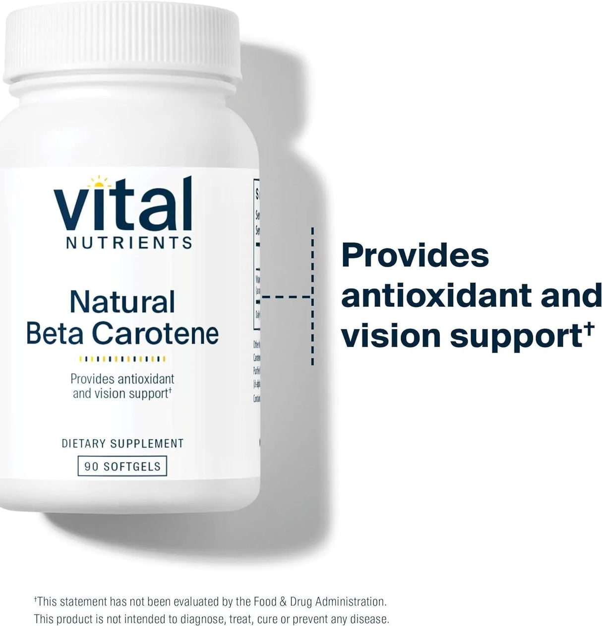 VITAL NUTRIENTS - Vital Nutrients Natural Beta Carotene 25,000 IU 90 Capsulas Blandas - The Red Vitamin MX - Suplementos Alimenticios - {{ shop.shopifyCountryName }}