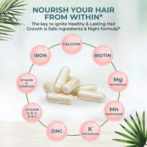 VITAL NUTRITIVE - Vital Nutritive Vital Hair Complex 60 Capsulas - The Red Vitamin MX - Suplementos Alimenticios - {{ shop.shopifyCountryName }}