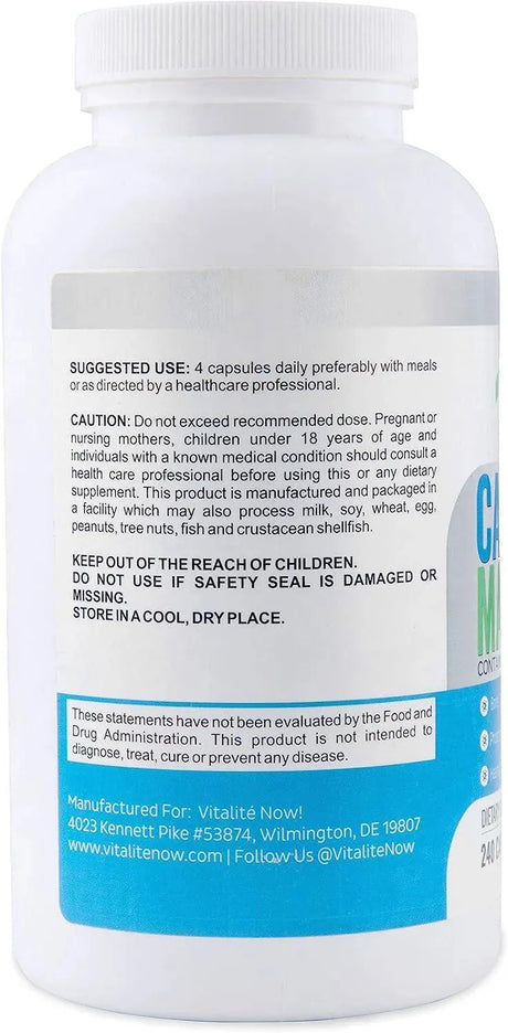 VITALE NOW - Vitale Now Calcium & Magnesium + Vitamin D3 240 Capsulas - The Red Vitamin MX - Suplementos Alimenticios - {{ shop.shopifyCountryName }}