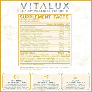 VITALUX - VITALUX Premium Liver Cleanse & Detox 60 Capsulas - The Red Vitamin MX - Suplementos Alimenticios - {{ shop.shopifyCountryName }}