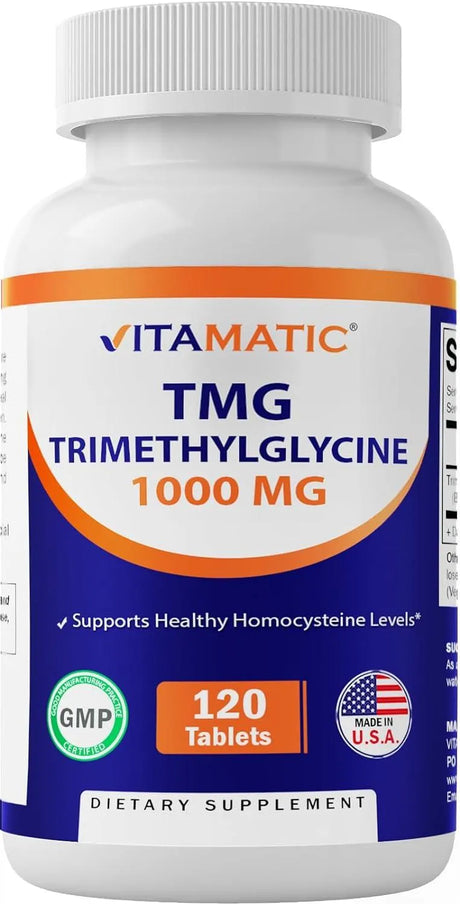 VITAMATIC - Vitamatic TMG 1000Mg. 120 Tabletas - The Red Vitamin MX - Suplementos Alimenticios - {{ shop.shopifyCountryName }}