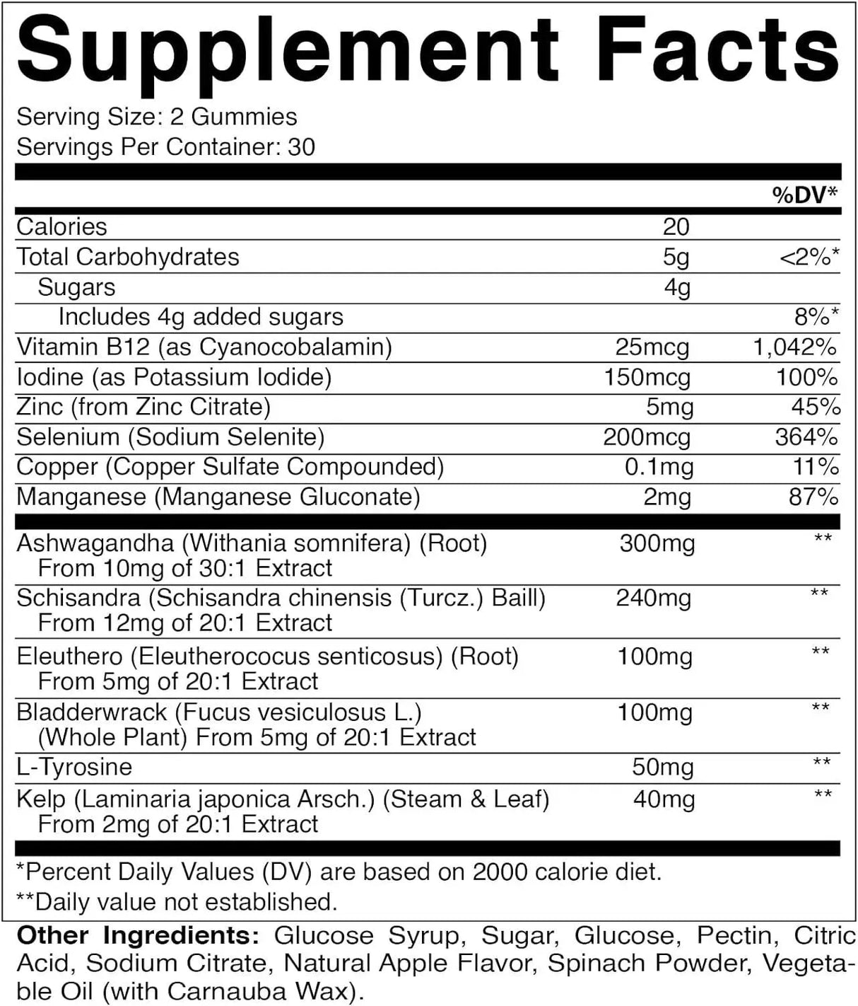 VITAMATIC - Vitamatic Vegan Thyroid Support Gummies with Iodine & Kelp 60 Gomitas 2 Pack - The Red Vitamin MX - Suplementos Alimenticios - {{ shop.shopifyCountryName }}