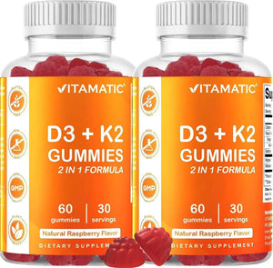 VITAMATIC - Vitamatic Vitamin D3 K2 120 Gomitas - The Red Vitamin MX - Suplementos Alimenticios - {{ shop.shopifyCountryName }}