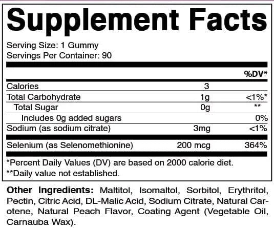 VITAMATIC - Vitamatic Yeast Free Selenium Gummies 200mcg 90 Gomitas - The Red Vitamin MX - Suplementos Alimenticios - {{ shop.shopifyCountryName }}