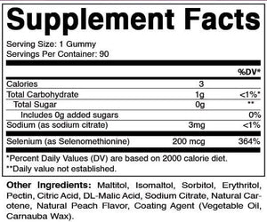 VITAMATIC - Vitamatic Yeast Free Selenium Gummies 200mcg 90 Gomitas - The Red Vitamin MX - Suplementos Alimenticios - {{ shop.shopifyCountryName }}