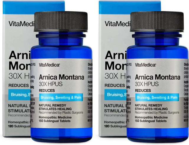 VITAMEDICA - VitaMedica Arnica Montana 30X Homeopathic Tablets 150 Tabletas 2 Pack - The Red Vitamin MX - Suplementos Alimenticios - {{ shop.shopifyCountryName }}