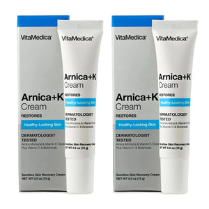 VITAMEDICA - VitaMedica Arnica + Vitamin K Oxide Topical Cream 0.5 Oz. 2 Pack - The Red Vitamin MX - Suplementos Alimenticios - {{ shop.shopifyCountryName }}