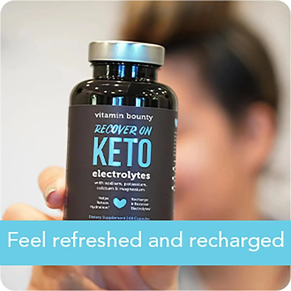 VITAMIN BOUNTY - Vitamin Bounty Recover On Keto Electrolytes 60 Capsulas - The Red Vitamin MX - Suplementos Alimenticios - {{ shop.shopifyCountryName }}