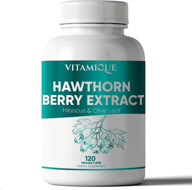 VITAMIQUE - VITAMIQUE Hawthorn Berry Extract Hibiscus Olive Leaf Blend 450Mg. 120 Capsulas - The Red Vitamin MX - Suplementos Alimenticios - {{ shop.shopifyCountryName }}