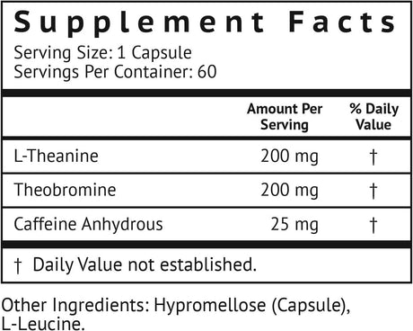 VITAMONK - VitaMonk Low Dose Caffeine and Theanine 60 Capsulas - The Red Vitamin MX - Suplementos Alimenticios - {{ shop.shopifyCountryName }}