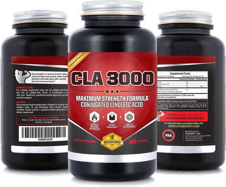 VITAMORPH LABS - Vitamorph Labs CLA Safflower Oil 180 Capsulas Blandas - The Red Vitamin MX - Suplementos Alimenticios - {{ shop.shopifyCountryName }}