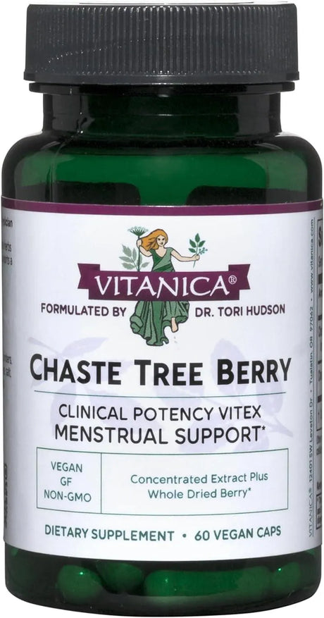 VITANICA - Vitanica Chaste Tree Berry Extract 60 Capsulas - The Red Vitamin MX - Suplementos Alimenticios - {{ shop.shopifyCountryName }}