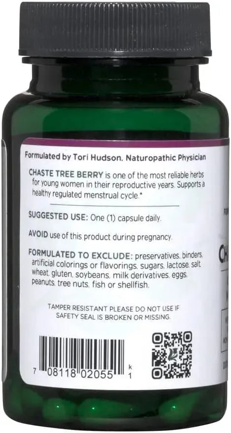 VITANICA - Vitanica Chaste Tree Berry Extract 60 Capsulas - The Red Vitamin MX - Suplementos Alimenticios - {{ shop.shopifyCountryName }}