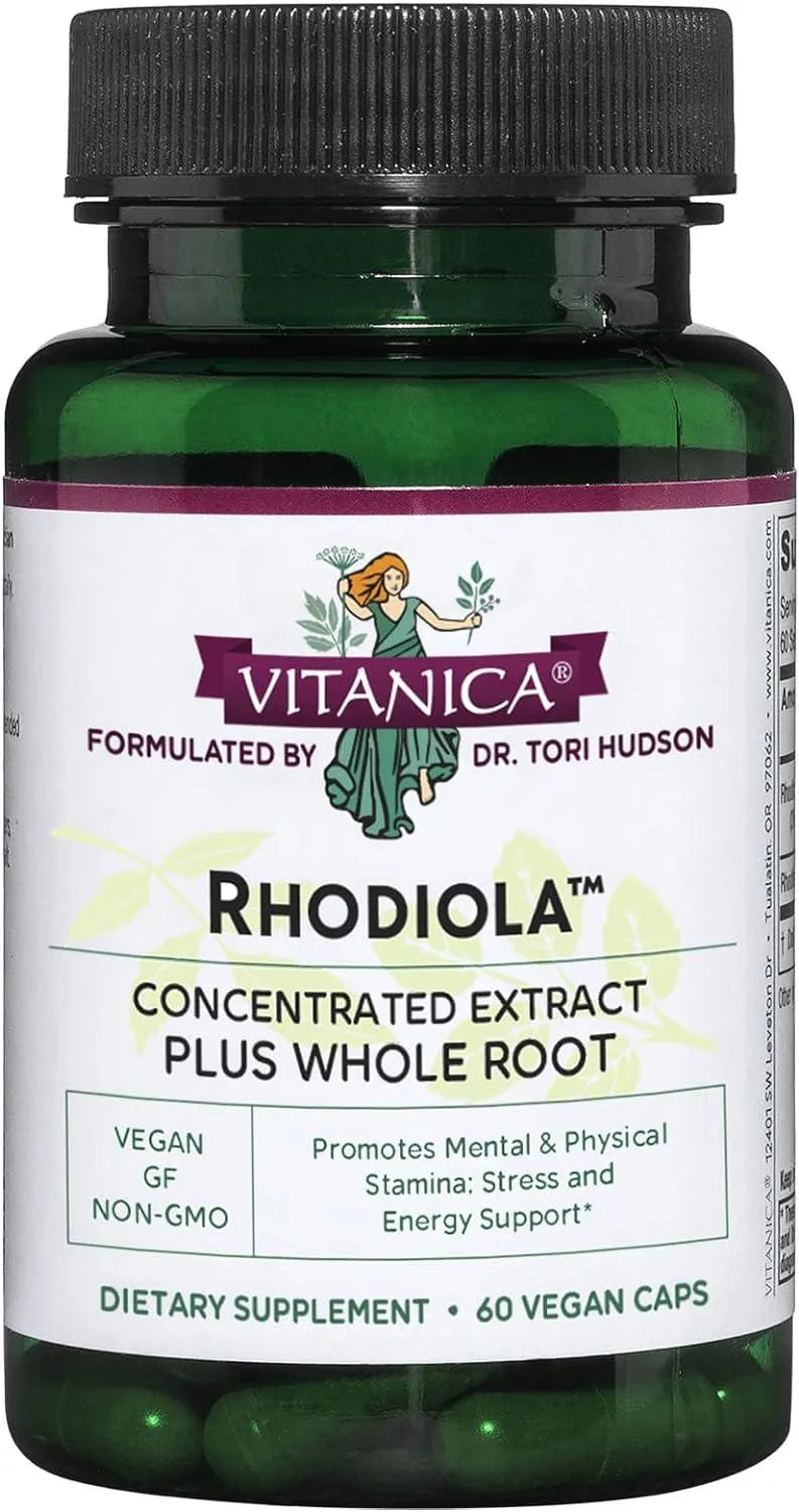 VITANICA - Vitanica Rhodiola Rosea Root Extract 200Mg. 60 Capsulas - The Red Vitamin MX - Suplementos Alimenticios - {{ shop.shopifyCountryName }}