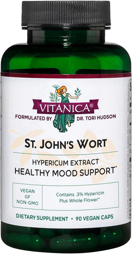 VITANICA - Vitanica St. John's Wort 90 Capsulas - The Red Vitamin MX - Suplementos Alimenticios - {{ shop.shopifyCountryName }}