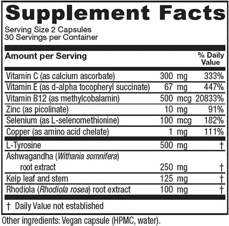 VITANICA - Vitanica ThyroFem Thyroid Gland Support 60 Capsulas - The Red Vitamin MX - Suplementos Alimenticios - {{ shop.shopifyCountryName }}