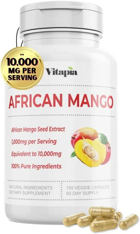 VITAPIA - Vitapia African Mango 10,000Mg. 180 Capsulas - The Red Vitamin MX - Suplementos Alimenticios - {{ shop.shopifyCountryName }}