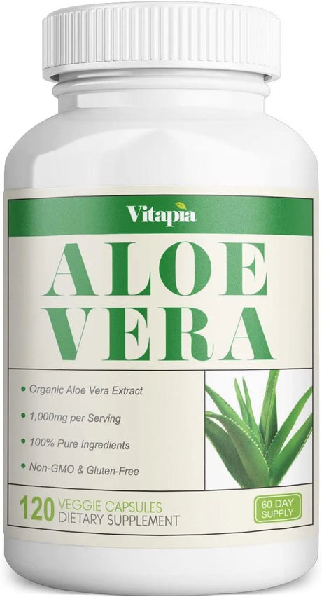 VITAPIA - Vitapia Aloe Vera 1000Mg. 1000Mg. 120 Capsulas - The Red Vitamin MX - Suplementos Alimenticios - {{ shop.shopifyCountryName }}