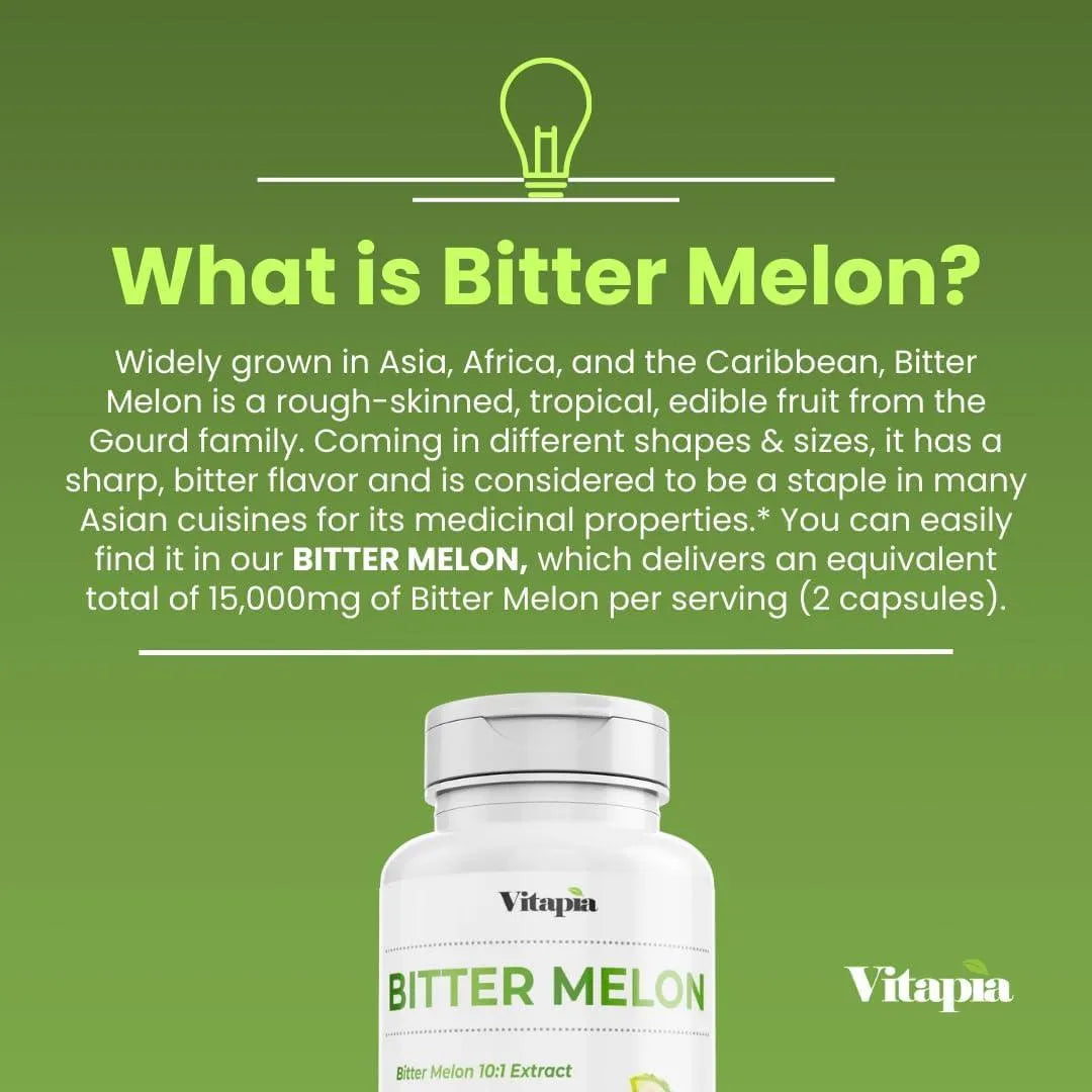 VITAPIA - Vitapia Organic Bitter Melon 15,000Mg. 180 Capsulas - The Red Vitamin MX - Suplementos Alimenticios - {{ shop.shopifyCountryName }}